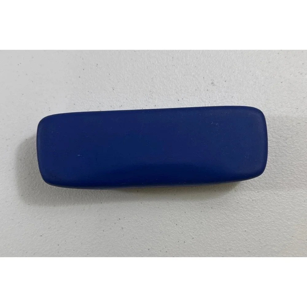 RAY-BAN JUNIOR AUTHENTIC CLAMSHELL‎ EYEGLASSES SUNGLASSES CASE - BLUE OLDSTOCK